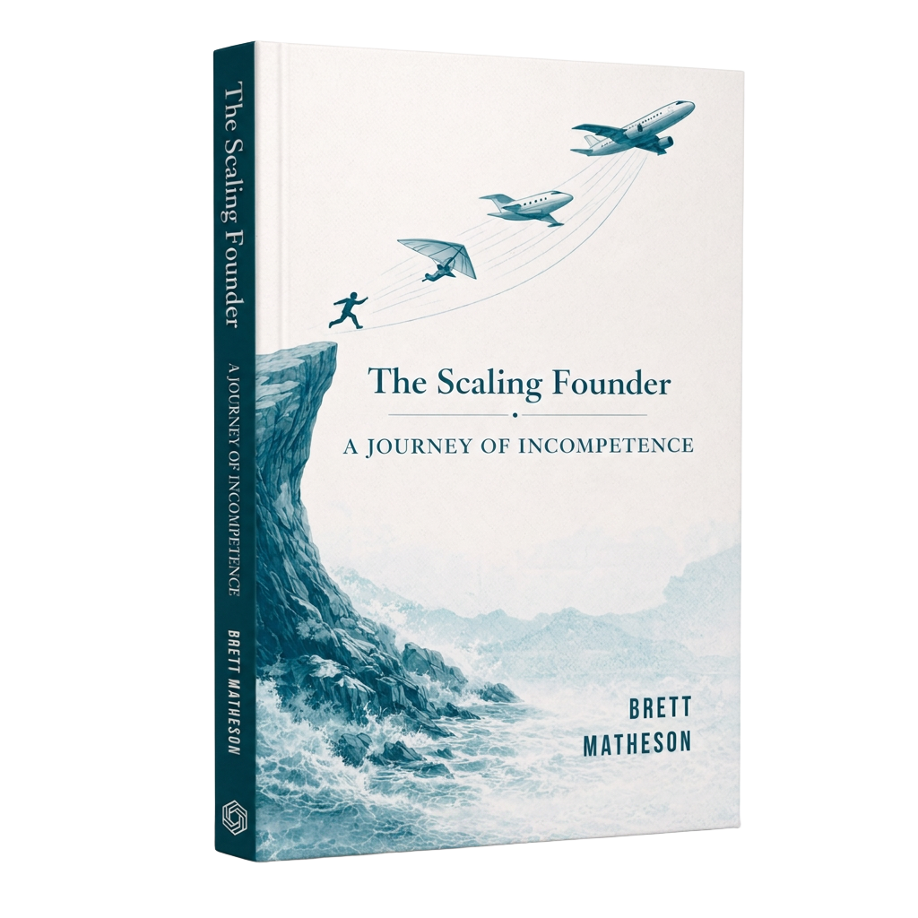The Scaling Founder — A Journey of Incompetence, by Brett Matheson